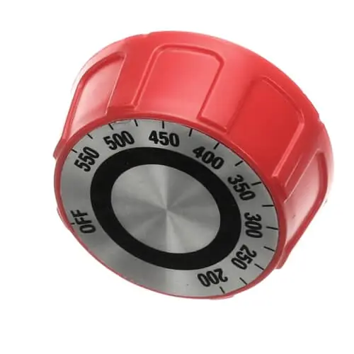 Lang SY9-70701-14-2 Knob Assembly 550 Deg C Red