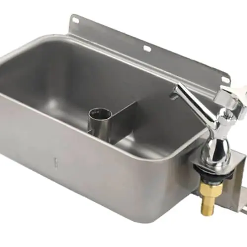 Krowne 16-153L Front Mount Dipper Well Stainless Steel