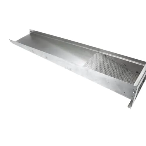 Middleby 42410-0199 Weldment,manif W/perf Baffle Aluz