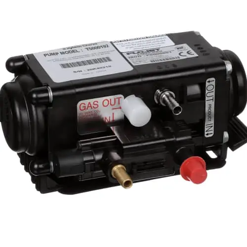 Lancer T5000-140 Flojet Bib Pump, 1/4 Barb Stainless Steel SY