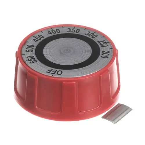 Lang SY9-70701-15-2 Knob Assembly 550 Deg D Red