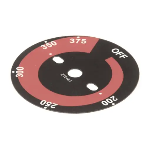 Star 2M-Z15483 Label, Knob Elec. Fryer