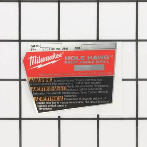 Milwaukee 31-44-2717 Top Handle Power Replacement MPN