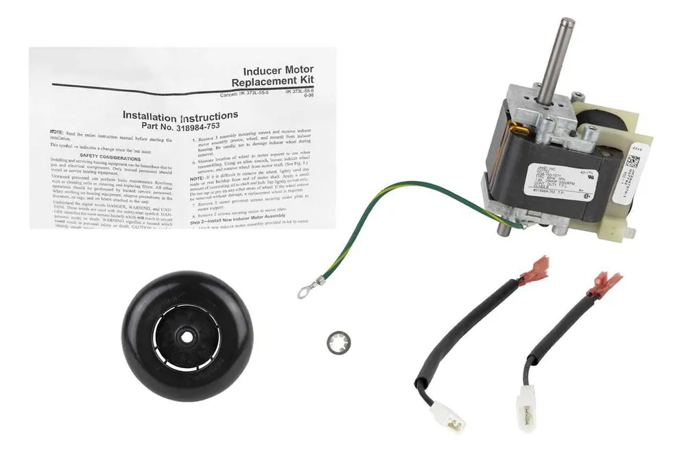 Carrier 48DJ660008 Draft Inducer Motor Metal Upgrade Kit