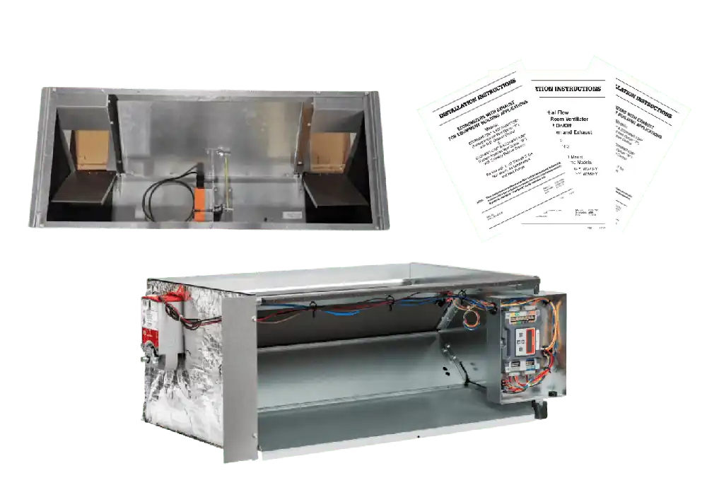 BARD WERV-C5-SERV Wall Mount Energy Recovery Ventilator
