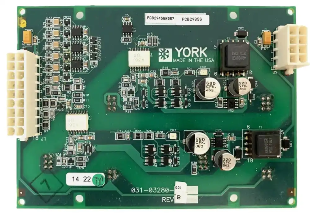 YORK 031-03280-001 Gate Driver Board