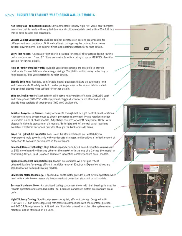 BARD W24AY-A0ZXX4XXX 2-Ton Air Conditioner
