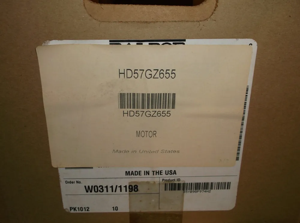 Carrier HD57GZ655 Motor