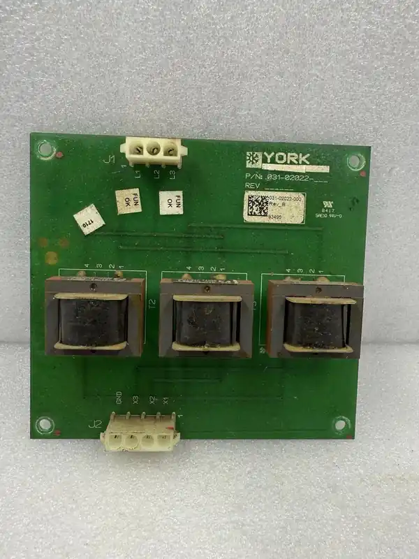 YORK 031-02022-000 Input Voltage Isolator Board