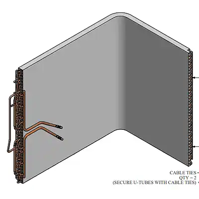 TRANE COL15429 Condenser Coil Assembly