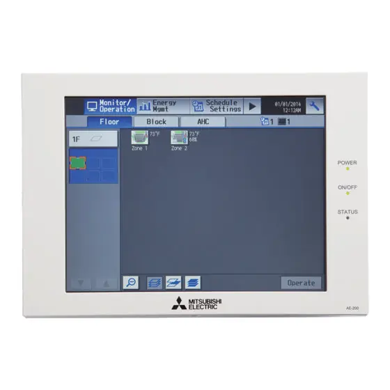 TRANE TE-200A Centralized Controller