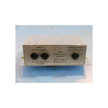YORK 025-17687-000 Purge Cycle Counter PCC