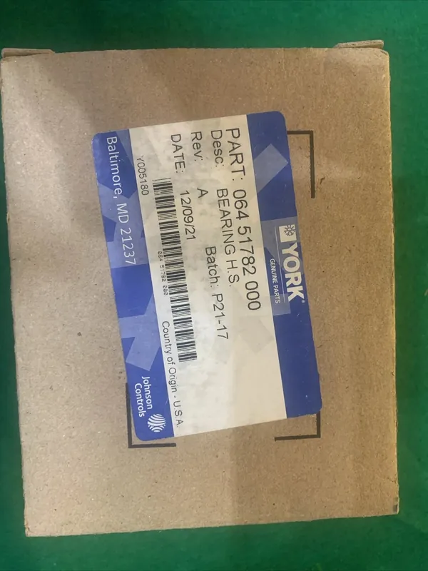 YORK 064-51782-000 BRG H.S. Front Bearing