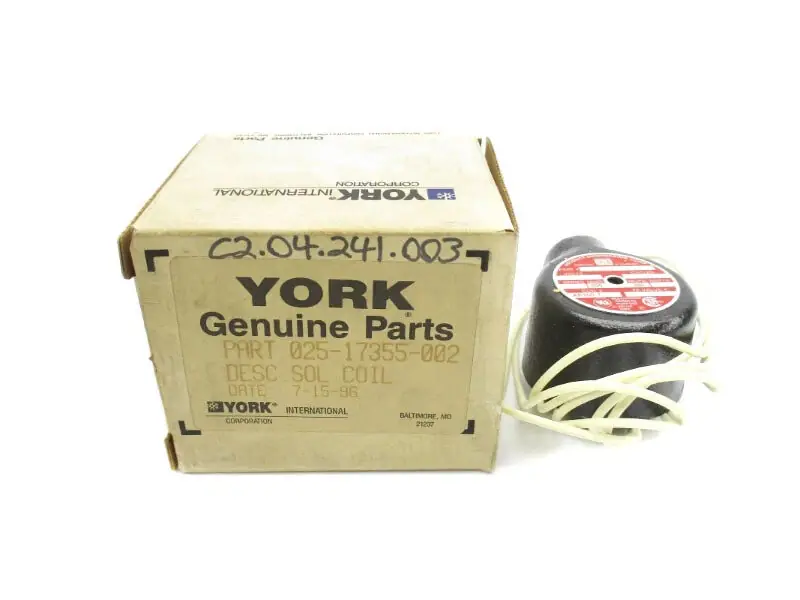 YORK 025-17355-002 Coil Sol Ep 120/50-60