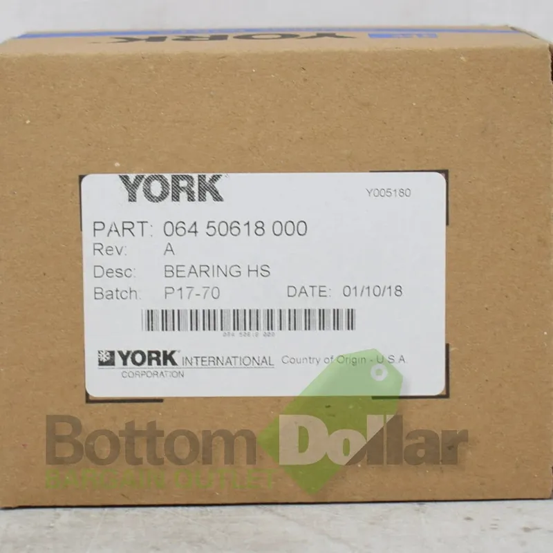 YORK 064-50618-000 High Speed Front Bearing