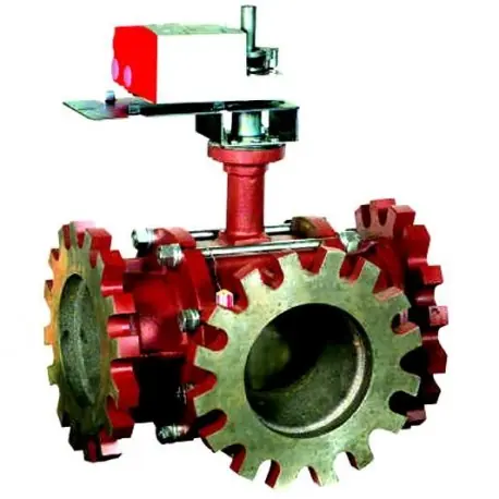 Honeywell VBF3KU1S0B 3-Way Flanged Control Ball Valve