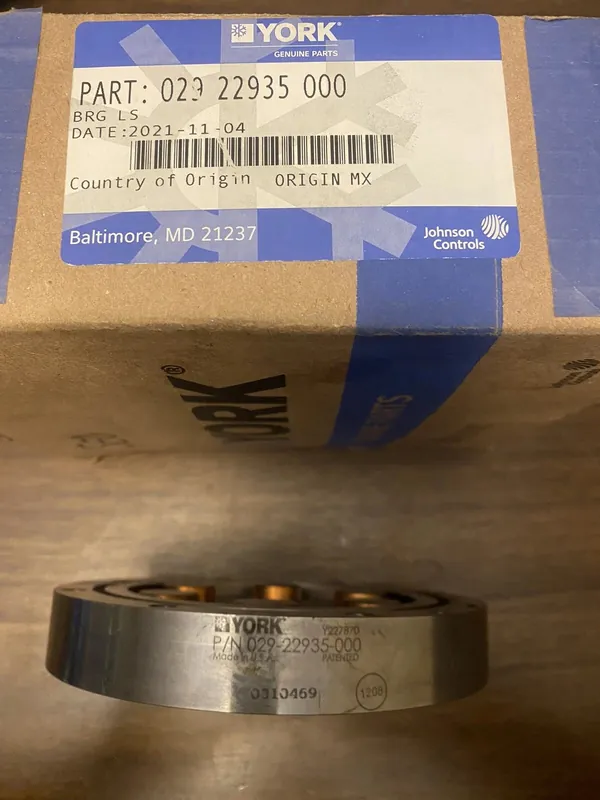 YORK 029-22935-000 York 029-22935-000 BRG LS Thrust Bearing