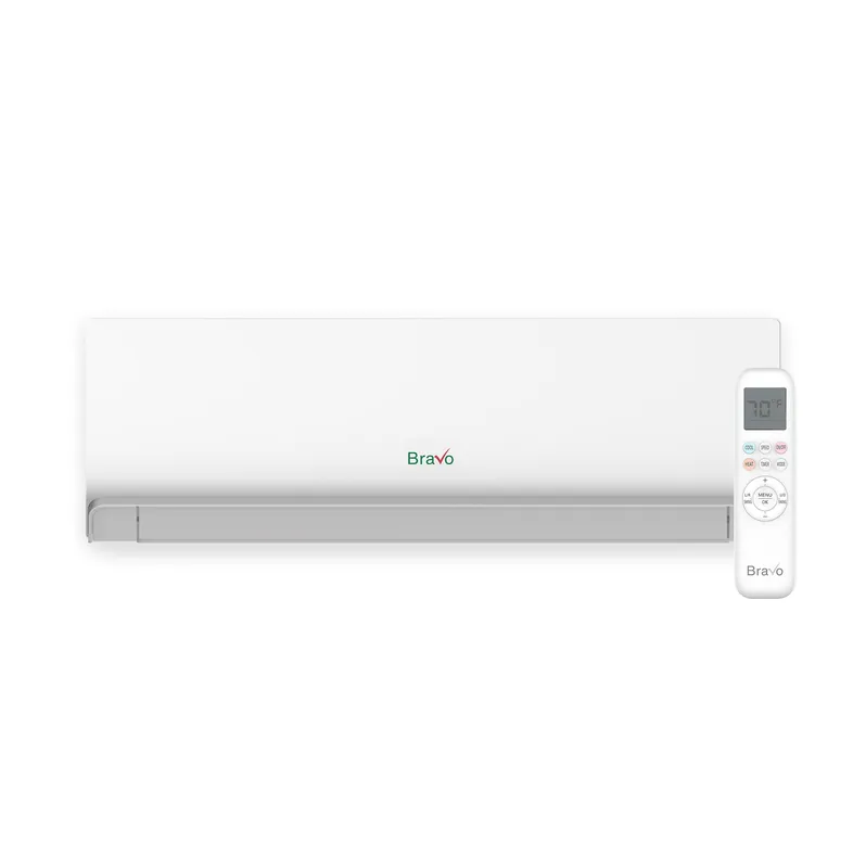 Bravo BRV-M12WM-230VI 12000 Btu Wall Mount Mini Split Indoor Unit Heat Pump R32 208-230V Inverter