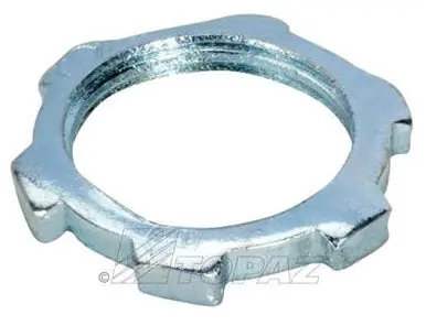 Topaz Electric Corp 285UL TOPAZ 1-1/2 Steel Rigid Locknut 1-1/2 IN UL 5148