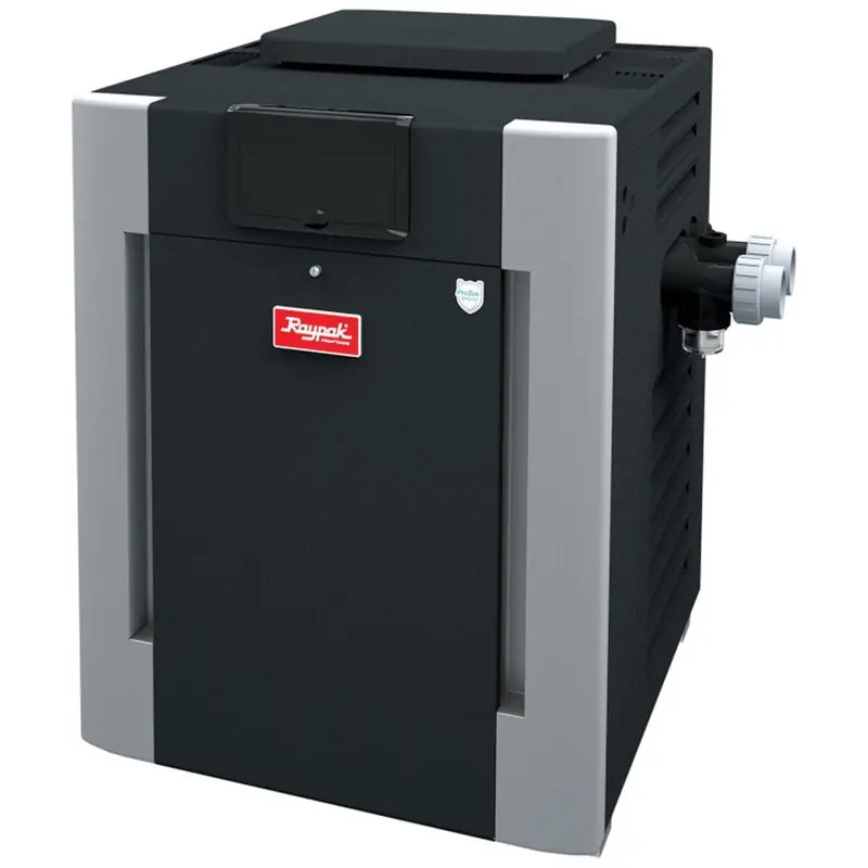 Raypak 009226 P-R336A-EP-C Digital Electronic Ignition Propane Gas Heater 336,000 BTU