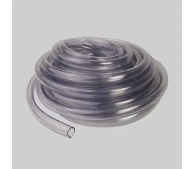 DIVERSITECH 12-Jul Clear Vinyl Tubing Drain Tube 1/2 in. x 100 ft.
