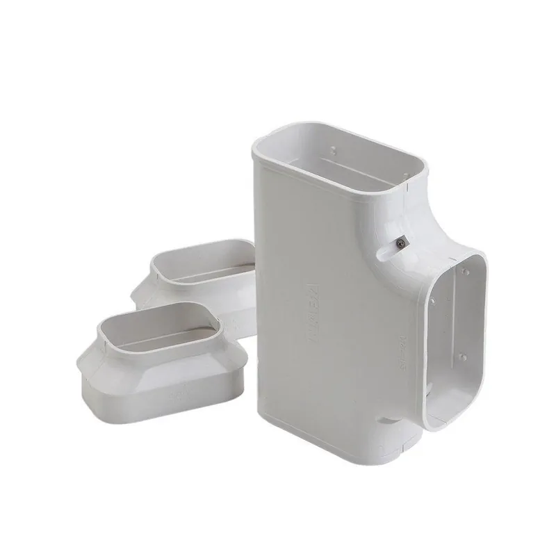 Slimduct 85215 5-1/2 in. Tee in White