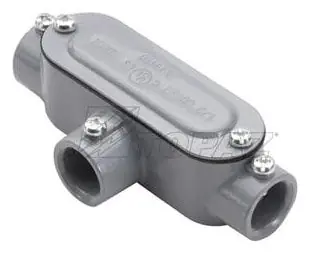 Topaz ET3CG 1 Aluminum EMTT Conduit Body