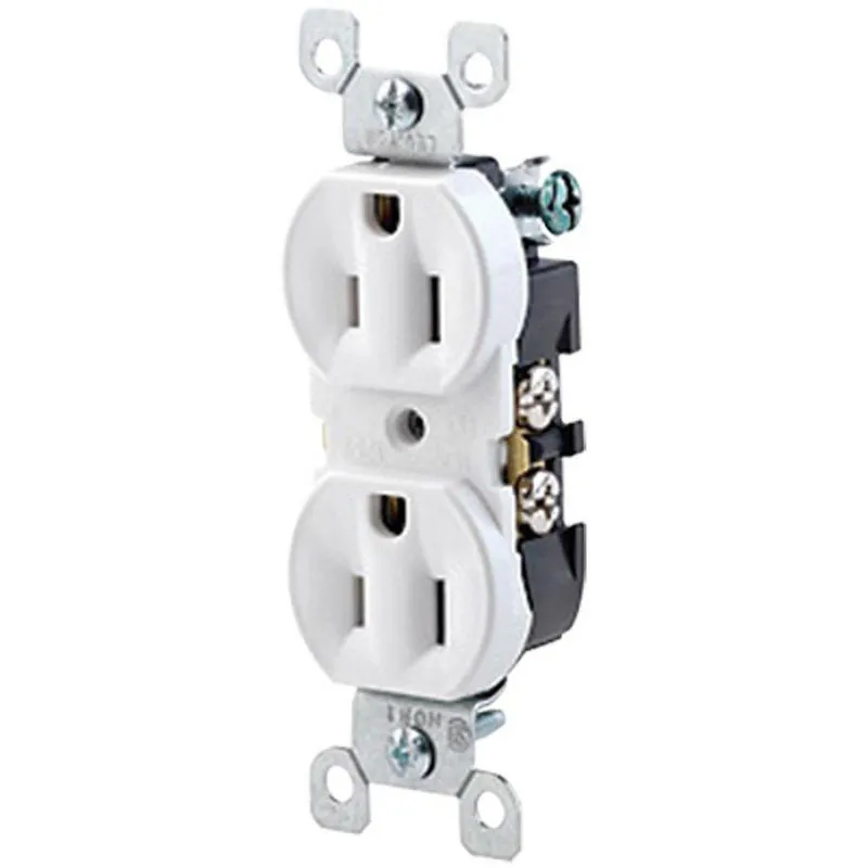 MARS 84797 15 Amp Duplex Receptacle in Ivory