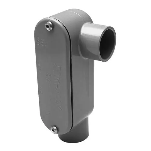 Kraloy 078152 LL PVC Conduit Body 1/2-Inch Replacement MPN
