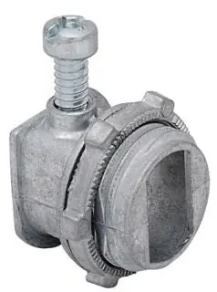 Madison Electric Products L-58 3/8 Bx/Flex Set-Screw Connector