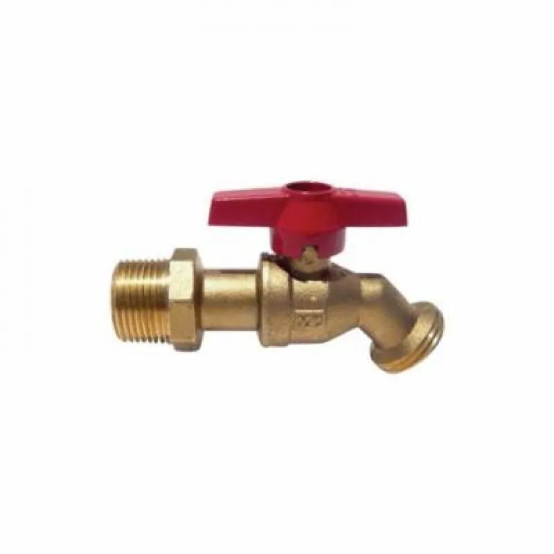 RED-WHITE VALVE CORP RW-3153/4 BRASS NO-KINK BALL HOSE BIBB