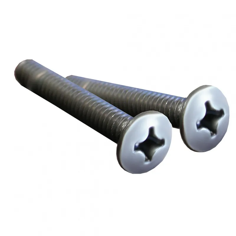 JONES STEPHENS T0521AB Antique Brass Overflow Plate Screws (1 Pair)