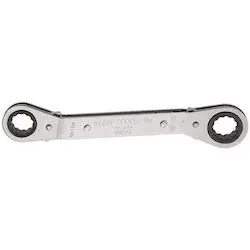 Klein 68242 Reversible Ratcheting Box Wrench, 3/4 x 7/8-Inch