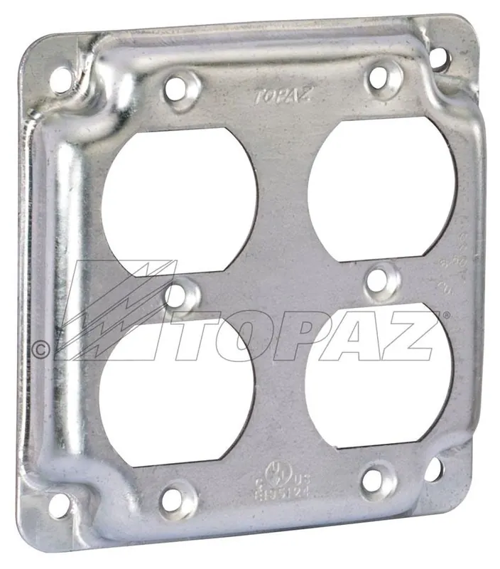 Topaz C2243 TOP 4IN SQ COVER 2 DUPLEX