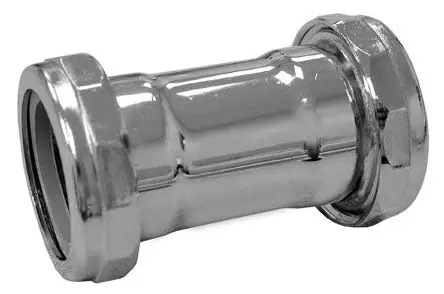 Jones Stephens T74001 1-1/4 in. Slip Joint Brass Coupling