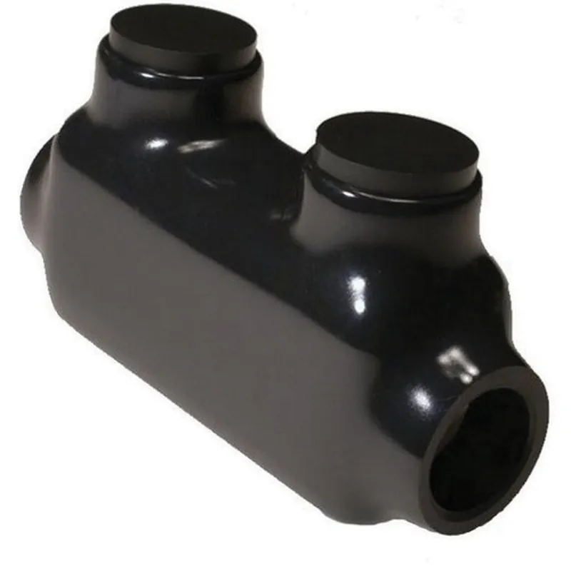 Morris 97017 Insulated In-Line Splice Mechanical Connector 2-14 AWG Black