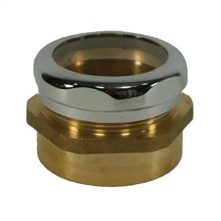 Jones Stephens T76250 1-1/2 MIP x 1-1/2 OD Waste Connector