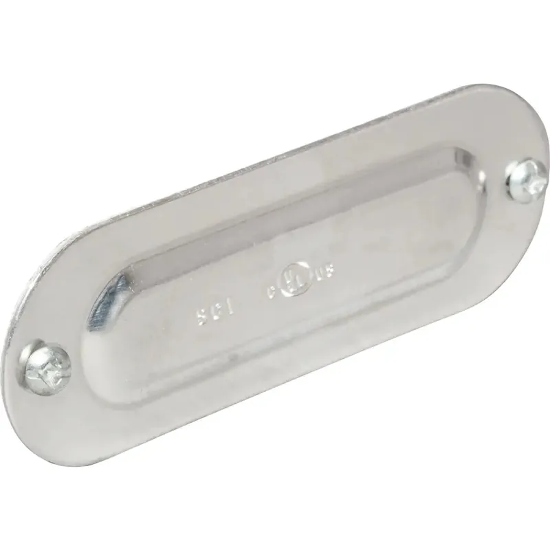Topaz 573 Conduit Body Cover, Aluminum with Screws
