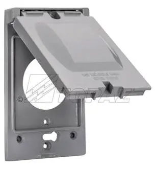 Topaz WCV11.625 1 Gang 20a/30a Receptacle