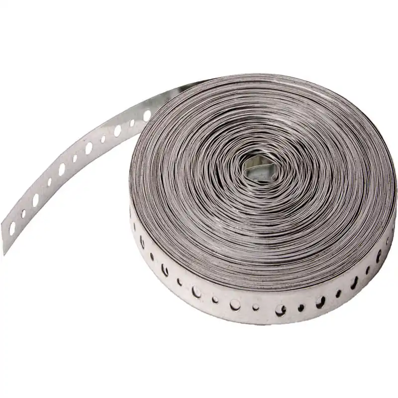 DiversiTech 710-A16100 3/4 x 100 ft. Galvanized Iron Hanger Strap 28 Gauge