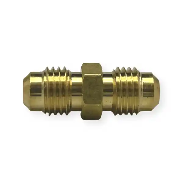 1/4'' #42 Brass Flare Union