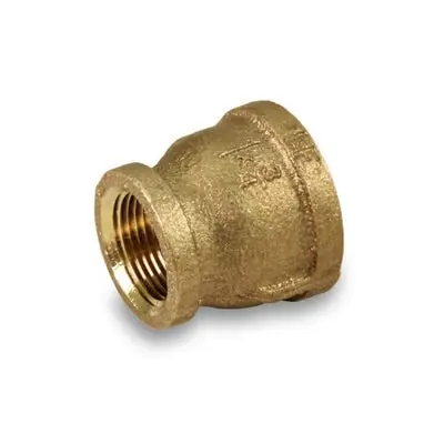 EverFlow BRRC0342-NL 3/4 X 1/2 Reducing Coupling Brass Lead Free