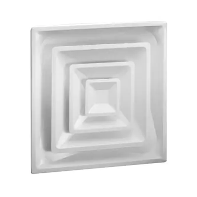 Hart & Cooley FPD3R612W T-Bar Diffuser 4-Way Fixed Pattern