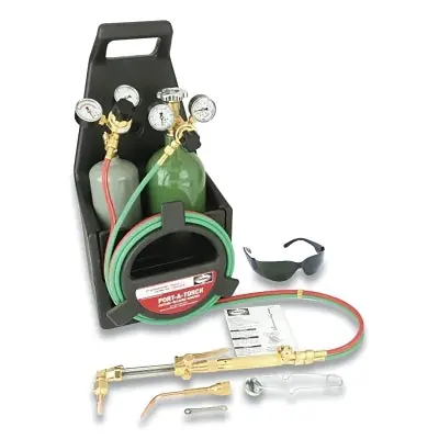 Harris 4403211 Port-A-Torch Deluxe Light-Duty Outfit Kits with Cylinders