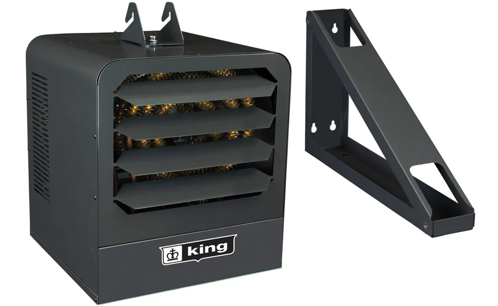 King Electric KB2010-3MP-T-B2 Unit Heater 208V 10KW 1-3 PH W/SP STAT & BRKT