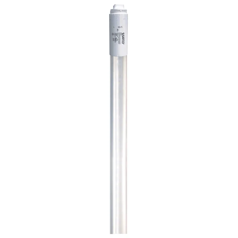 Satco S16407 24 Watt T8 LED 6500K 3100 Lumens 120-277 Volt Type B Single Ended Ballast Bypass