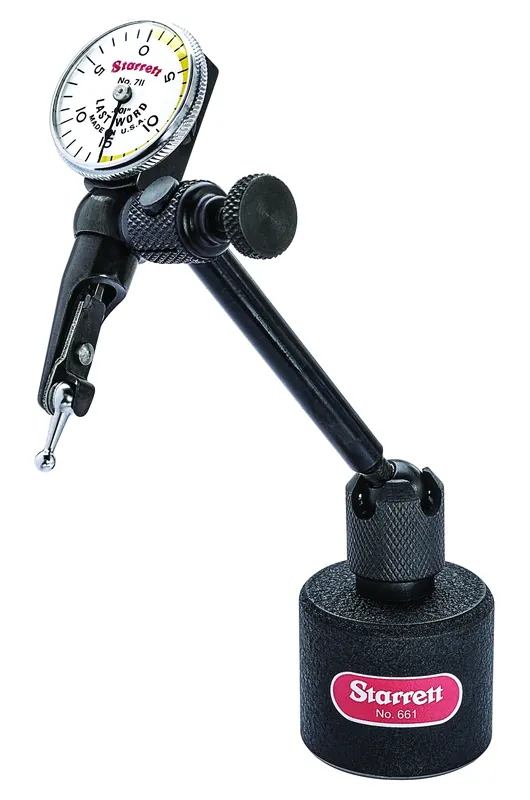 Starrett 661 Global Series Mini Magnetic Indicator Holder 30 lb