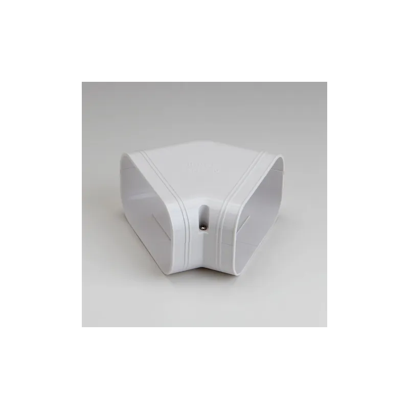 Slimduct 85212 Slimduct® - SKF140W 140mm 5-1/2 45° Flat Elbow - White