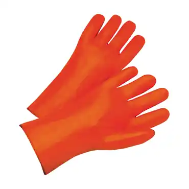PIP 1027OR Orange Gauntlet Cuff Large Glove Size