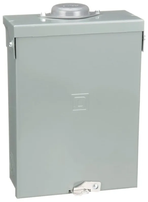 Square D HOM612L100RB Load Center Hom Mlo 240V 100A 1Ph 6Sp
